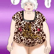 ヒョウ柄のレオタード澄代さん