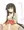 看板娘の巫女絵