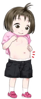 デパートで見かけた子