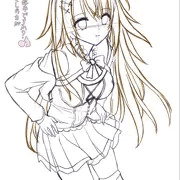 【ラフ】風莉ちゃんとひなたちゃん