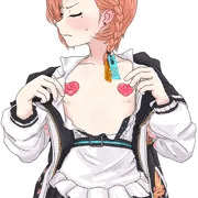 ニップレスつけて見せてくれるネル先輩