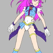 お題箱より　敵に破れて大の字で気絶する魔法少女ハイドレインジア