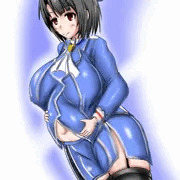 お題箱からの艦これ高雄着衣ボテ