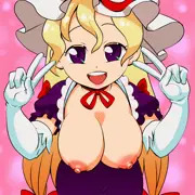 紫がゆらゆらするGIF