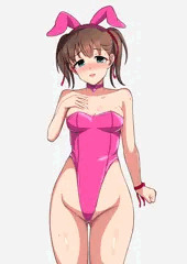 ツインテハイレグバニーまゆ
