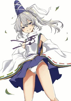 かっこよく登場する布都ちゃん（ぱんつ）