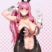 ジッパー式半透明バニー茜ちゃん