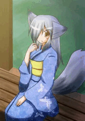 うちの看板狐