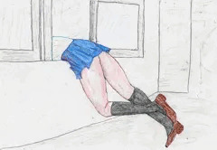 腰から下の子