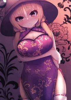 チャイナドレス諏訪子ちゃん