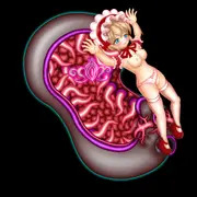 人工繁殖装置に取り込まれた少女2