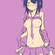 半脱ぎ