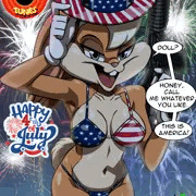 The Looney Tunes - Lola Bunny - 4th of July
