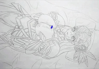 エインフェリアの気を鎮めるレナス様。