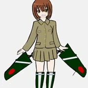銀翼娘　一式戦闘機　隼
