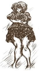 狭間偉出子