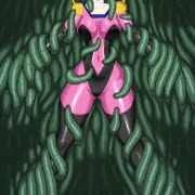 デビルガンダムに捕まって生体ユニットにされるレイン