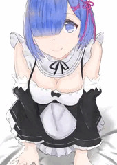 起こしに来たレム