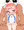 パンダさんのお膝に座るお団子ちゃん