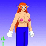 トップレスズボンファイター・ルーミ