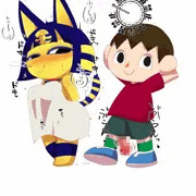 落書き】えじぷとねこ(支援サイトに文字なし差分有り)