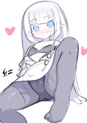 ドワーフ女教師パンストチラ