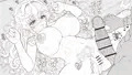 同人進捗報告　「淫乱ピンクの初夜」　ラフ線画　差分無し