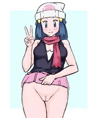 ヒカリちゃんワレメ見せ