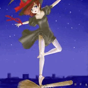 万聖節前夜の魔少女