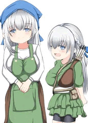 ロリ巨乳村娘姉妹（オリジナル）