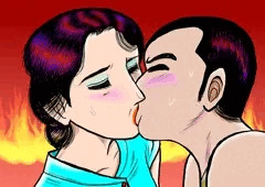 母との初キス