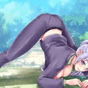 ちょっと旬を過ぎた気もする例のポーズで狼と…