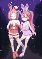 ルーシアとロゼッタ　サンタバニーコス