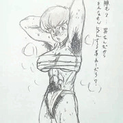 落描き。