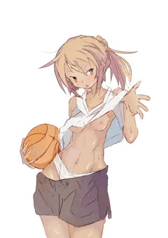 汗びちょびちょ(*'▽')
