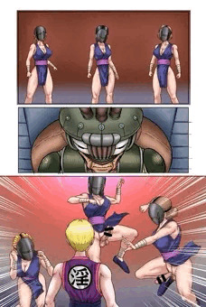 ふたなりバトル漫画　進捗②