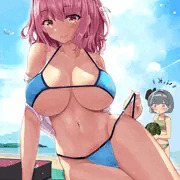 幽々子様の水着!