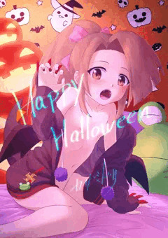 ハロウィンすずちゃん