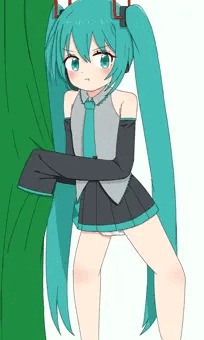 ミクちゃんおむつにおもらし