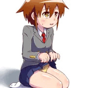 困惑しながらパンツを見せてくれるやすなちゃん