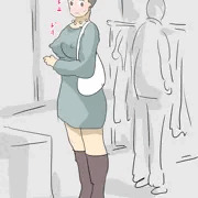 お買い物中