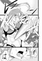 腹筋女を触手でぶん殴る