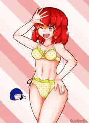 【一次創作】レッド娘は黄色がお似合い？