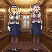 そにぽちゃエレベーターガール