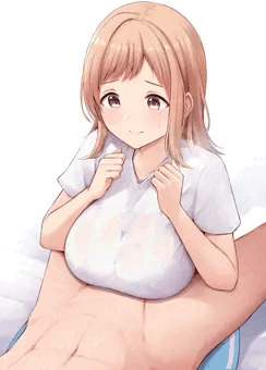 透け真乃ズリ