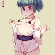 キスメちゃんとマイクロビキニその1