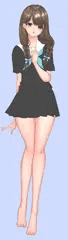 三つ編みちゃん
