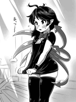 あまりにも暑すぎてスカートをぱたぱたするちゃんぬえ？
