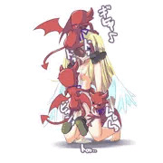 使い魔×ティタ×異種姦