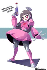 skebご依頼で描いたご依頼主様のオリジナルのロボ娘さん！